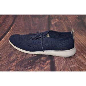 Cole Haan Womens 8B - 2.Zerogrand Wingtip‎ Oxford Shoes Blue Stitchlite W10586